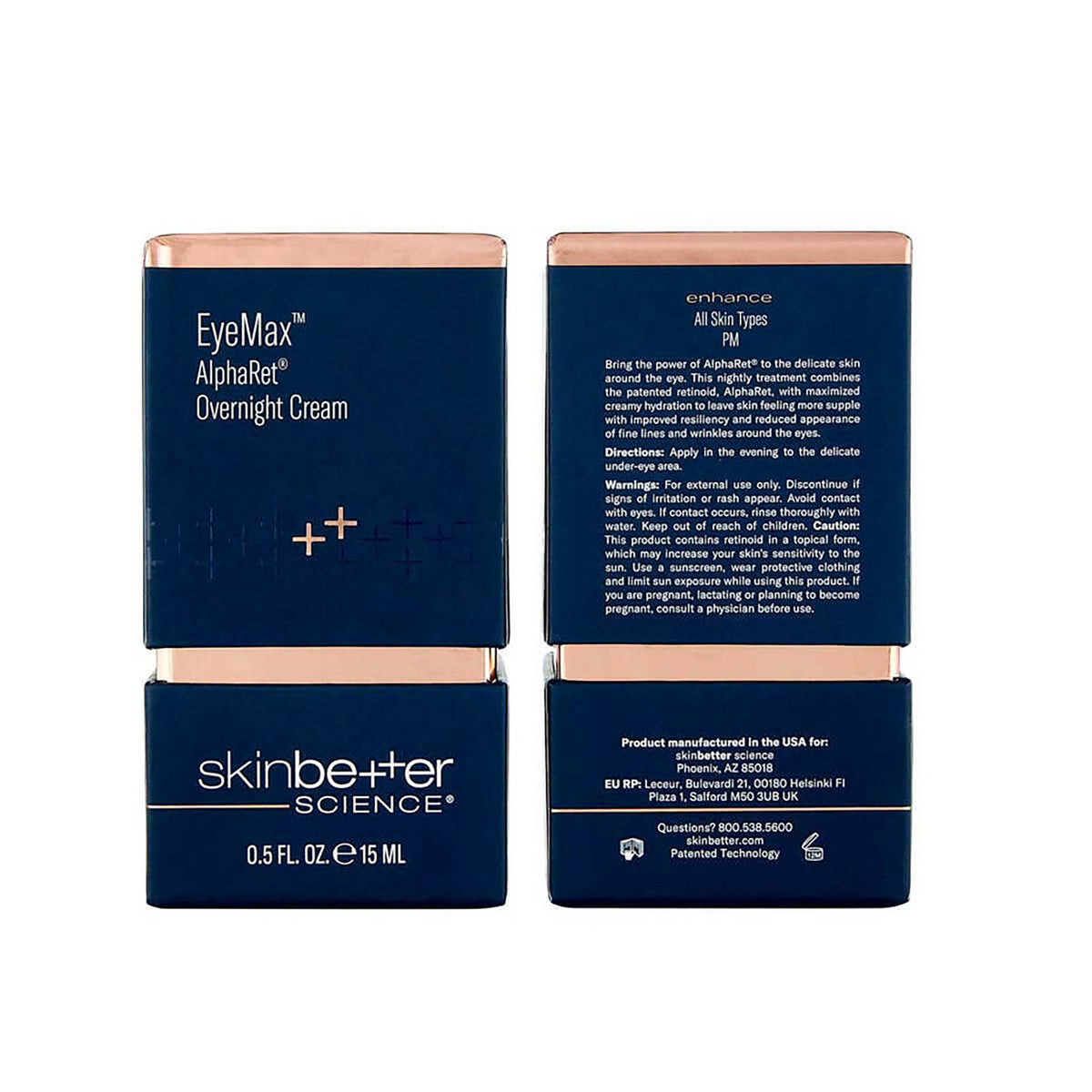 Crème de nuit AlphaRet EyeMax pour les yeux