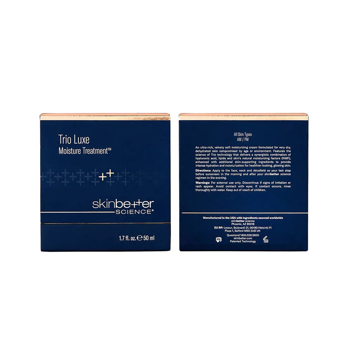 Traitement hydratant de luxe Trio